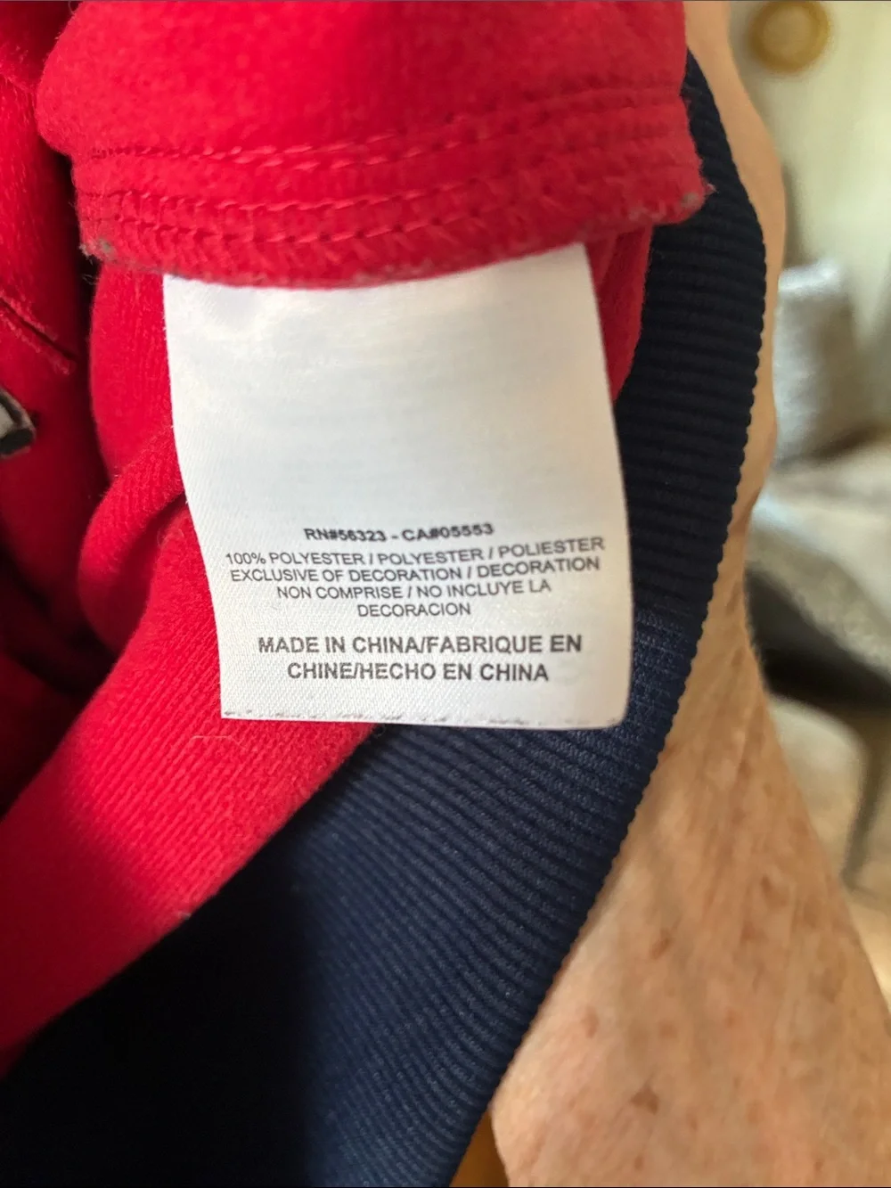 Nike women’s Red & Navy 'Red Sox' Full-Zip Jacket